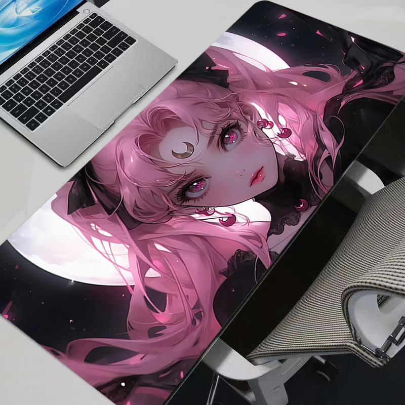 Gaming Keyboard En Mouse - منصات الماوس S-حار القمر أنيمي ماوس