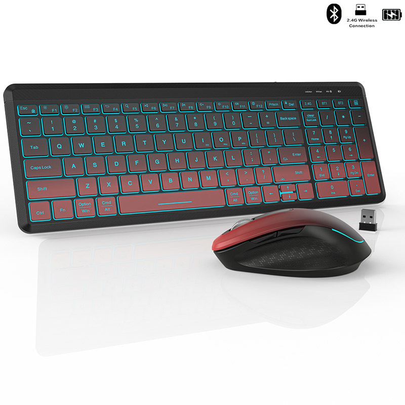 لوحة مفاتيح لاسلكية صامتة بألو - مراجعة Gaming Keyboard Bundle وسعره