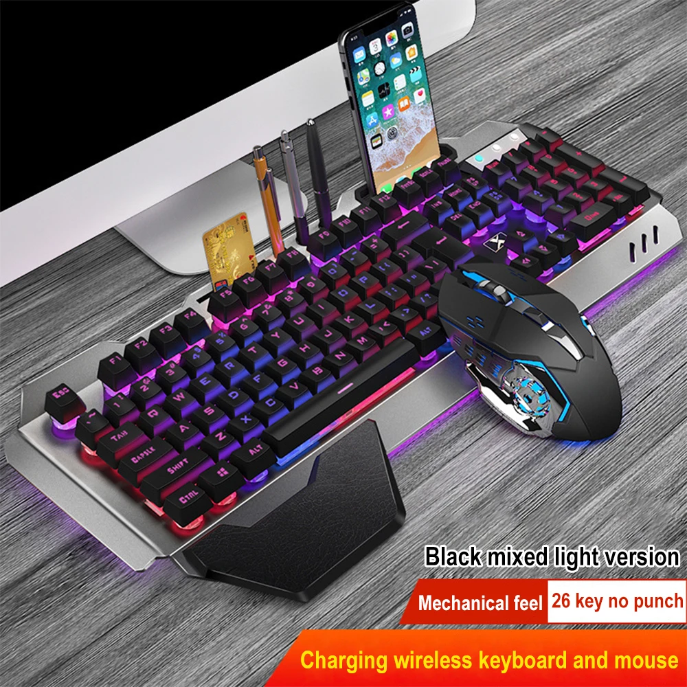 K680 لوحة مفاتيح وماوس لاسلكي  - مراجعة Gaming Keyboard Bluetooth وسعره