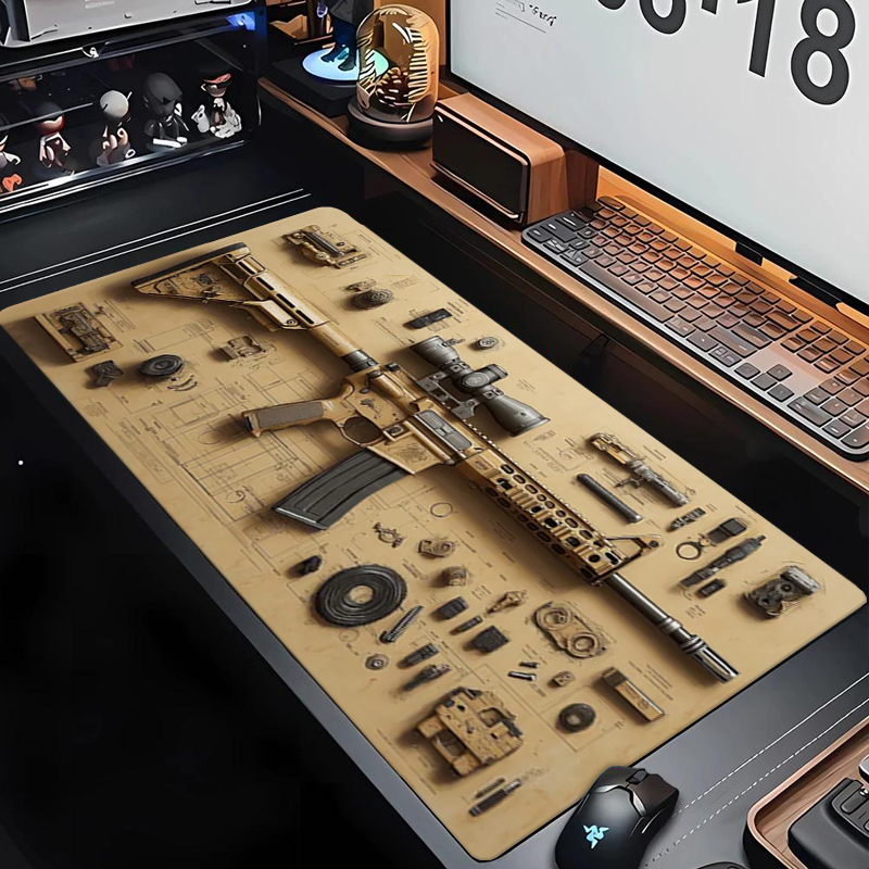 لوحة ماوس ألعاب ناعمة قابلة لل - مراجعة Gaming Keyboard And Mouse وسعره