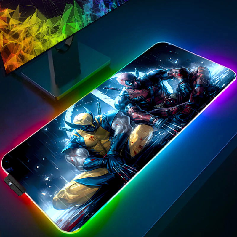 لوحة ماوس LED للألعاب بإضاءة خ - مراجعة Gaming Keyboard No Rgb وسعره