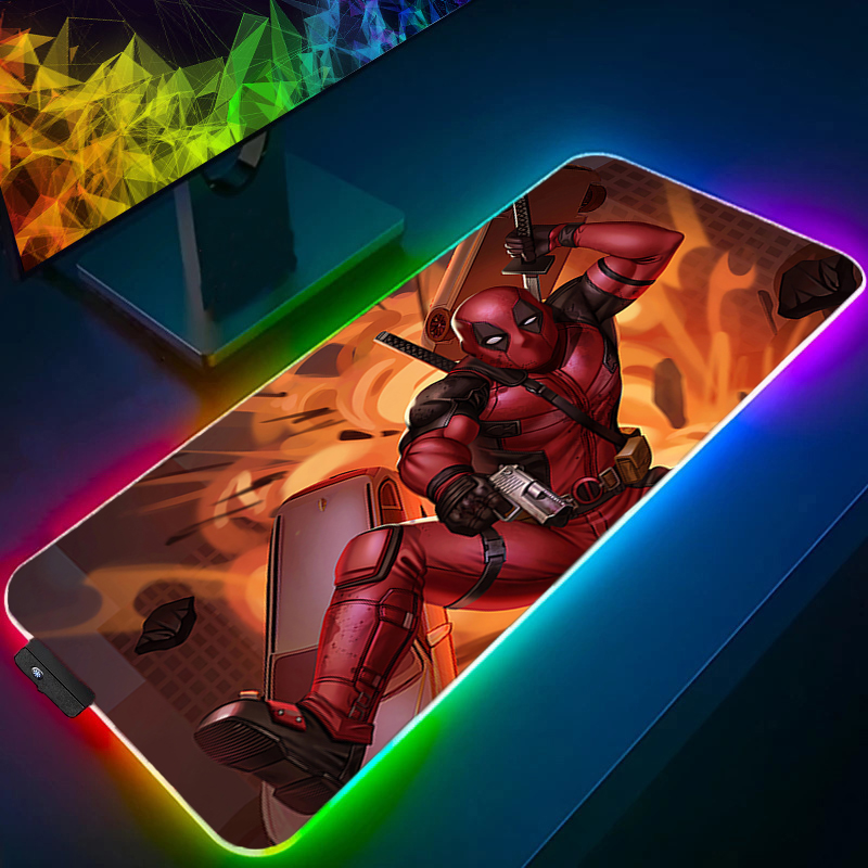 لوحة ماوس LED للألعاب بإضاءة خ - مراجعة Gaming Keyboard No Rgb وسعره