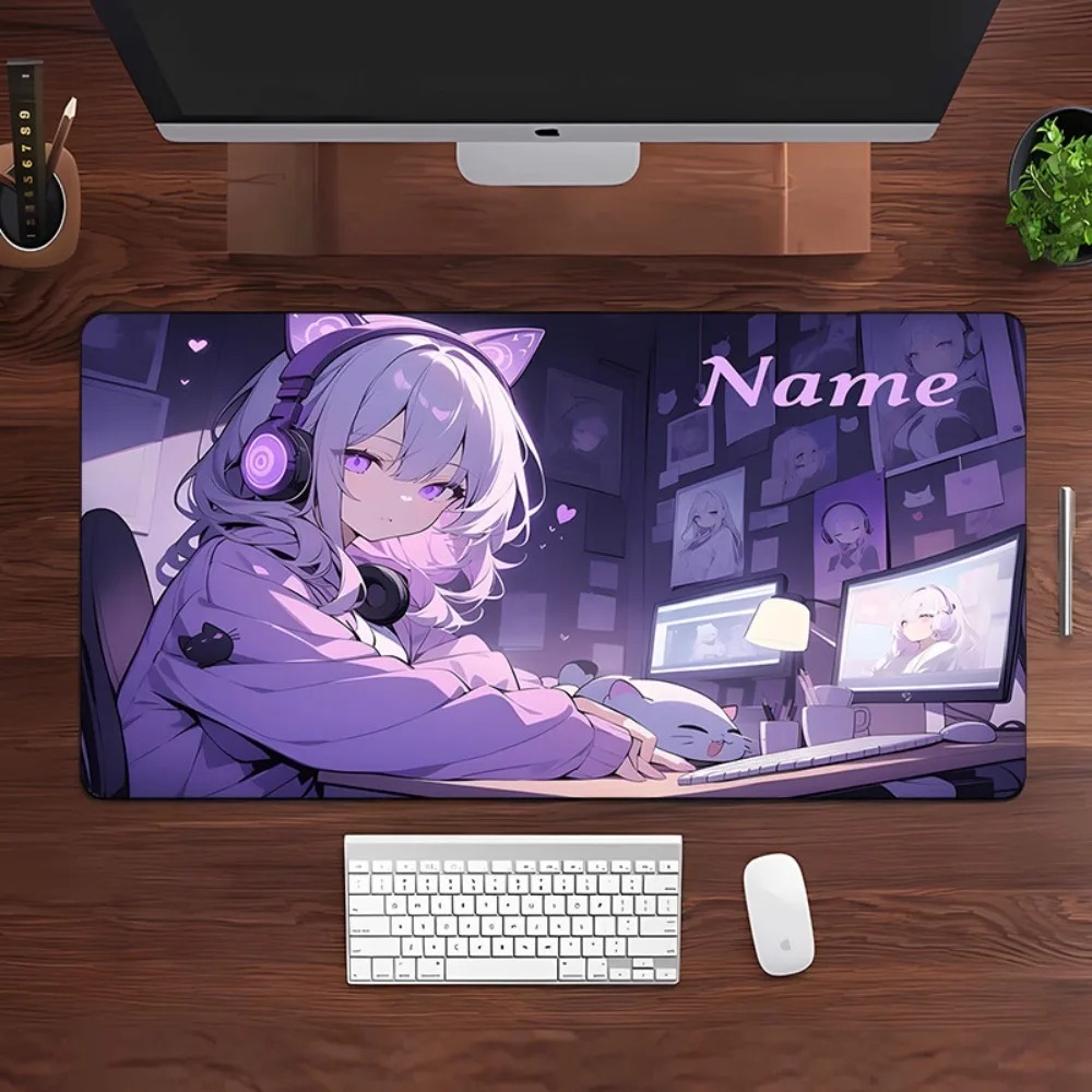 سجادة مكتب كبيرة للألعاب بتصمي - مراجعة Gaming Keyboard Name وسعره