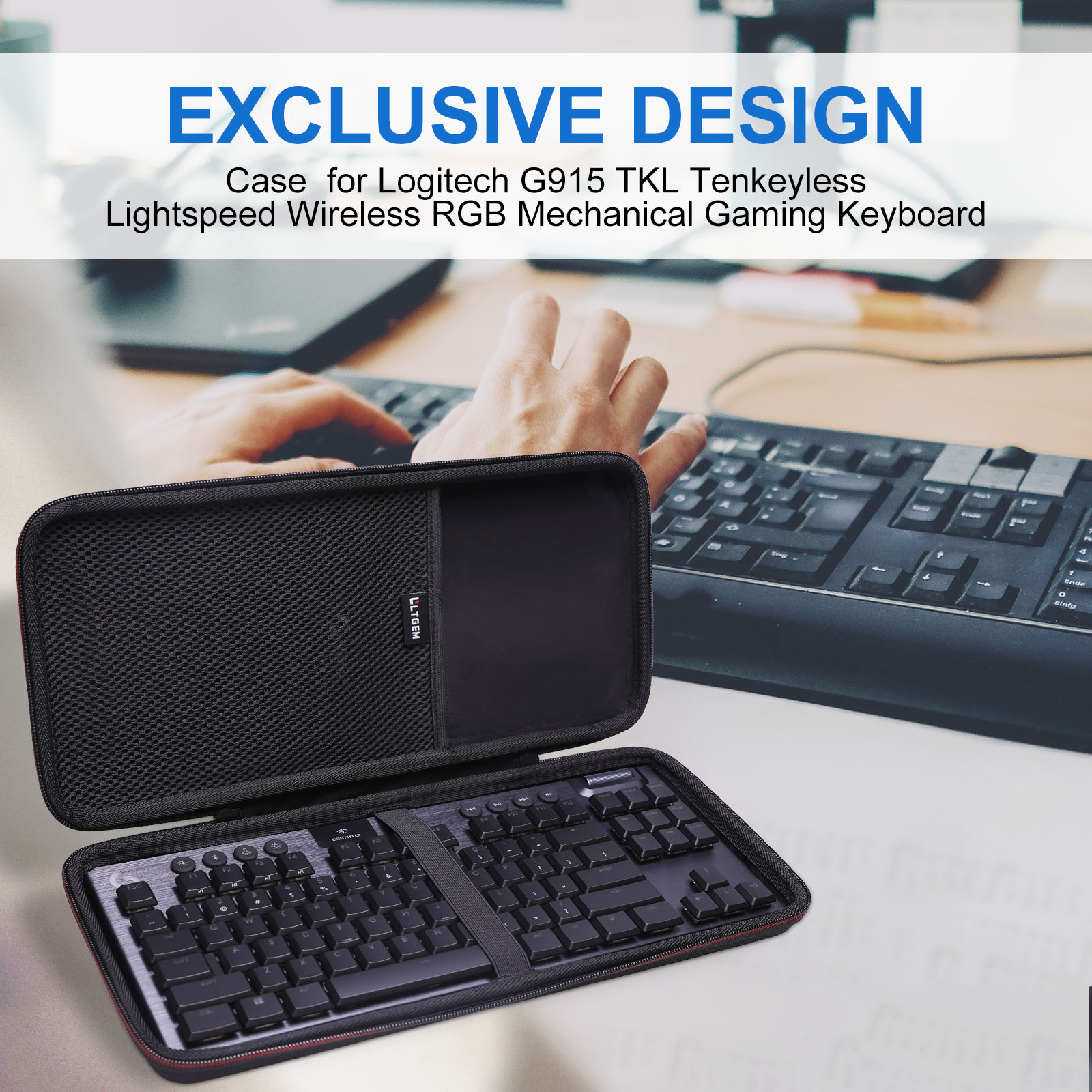 حافظة لجهاز Logitech G913 TKL  - مراجعة Gaming Keyboard Tkl وسعره
