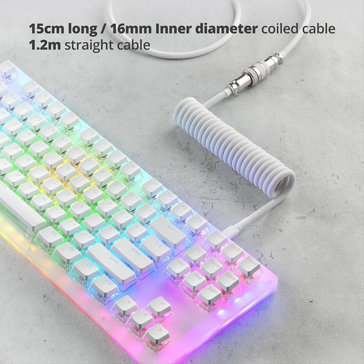 كابل USB من نوع C للوحات مفاتي - مراجعة Gaming Keyboard Types وسعره