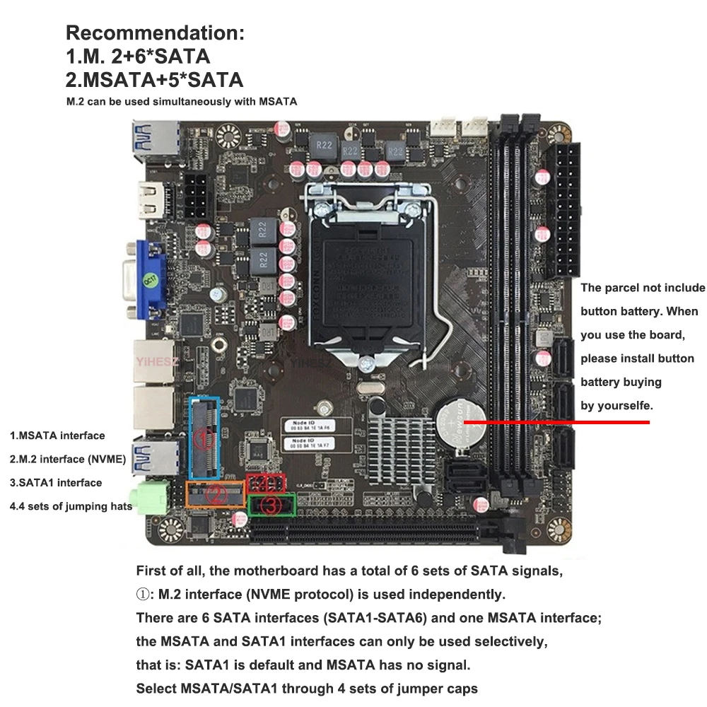 لوحة أم B365 Mini-ITX مع مقبس  - مراجعة Intel Cpu Core I5 وسعره