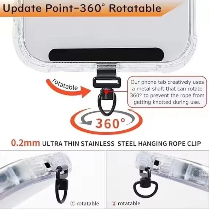 مشبك حبل هاتف دوار 360 درجة من - مراجعة Gasket Mount Kit وسعره