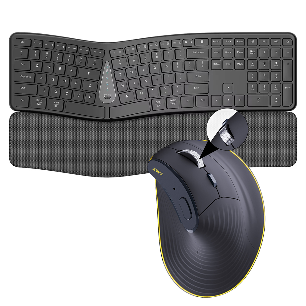 مجموعة ماوس لوحة مفاتيح لاسلكي - مراجعة Gaming Keyboard Bundle وسعره